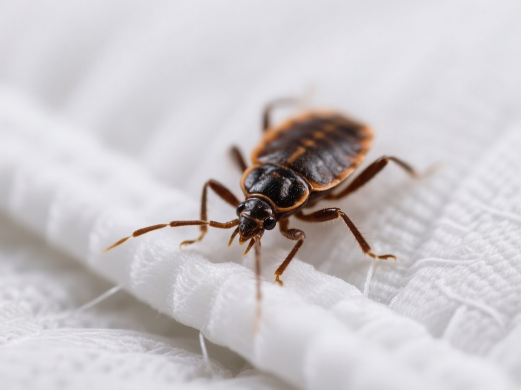 Bed bug on mattress